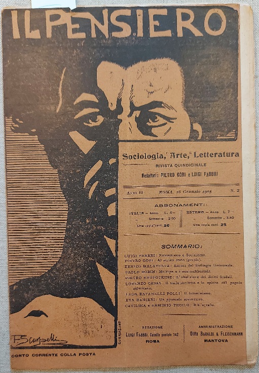 Il Pensiero. Rivista quindicinale di sociologia, arte e letteratura, Roma, 16 gennaio 1905, num. 2